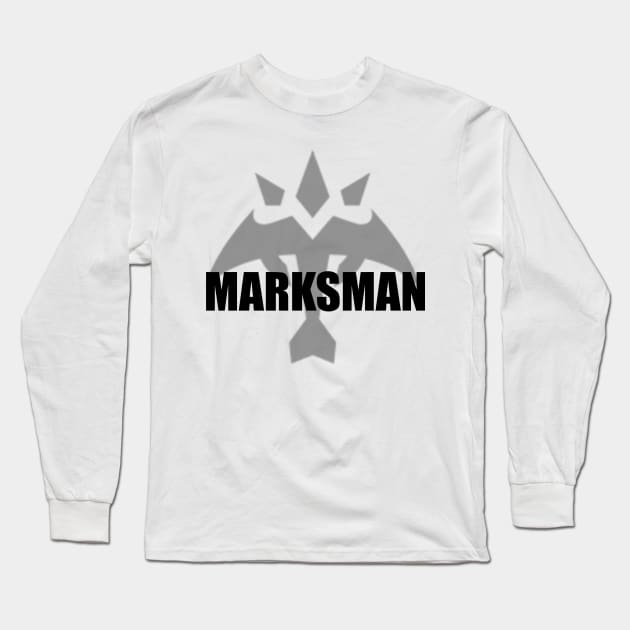 Marksman Long Sleeve T-Shirt by MandalaHaze